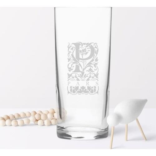 Personalized Custom P Head Letter and Is Arrack Cup (Model 2)