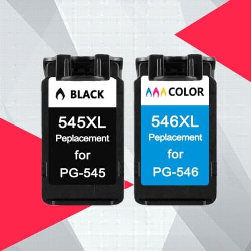 Compatible pg-545 545XL 546XL Ink Cartridge Replacement for Canon PG545 CL546 for Pixma MG3050 2550 2450 2550S 2950 MX495