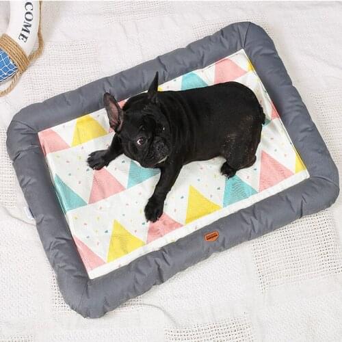 Summer breathable cat litter dog supplies nest pad ice silk Teddy summer mat kennel