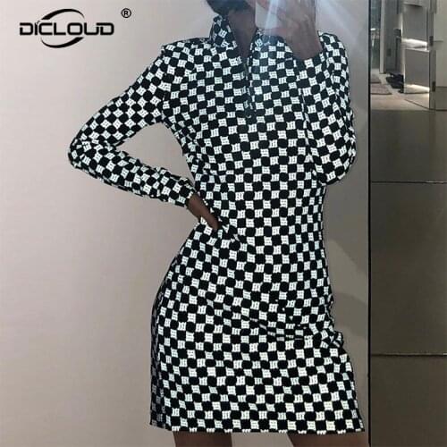 Cool Street Girls Y2k Reflective Dress Women Spring Autumn Long Sleeve Dresses Gothic Punk Fashion Letter Bodycon Vestidos Femme