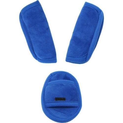 Baby Kid Stroller Seat Safety Belt Shoulder Strap Cover Children Baby Car Protective Cover Warm Auto Interior Accessories