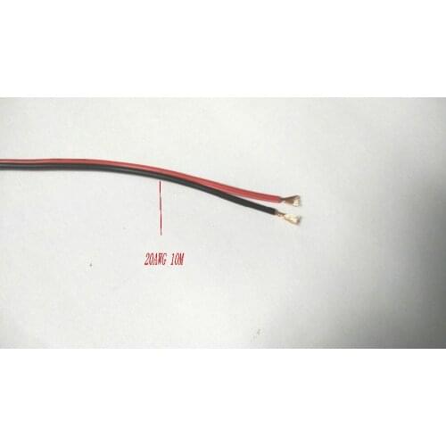 10M 20AWG (Black + Red) Zip Wire COPPER New