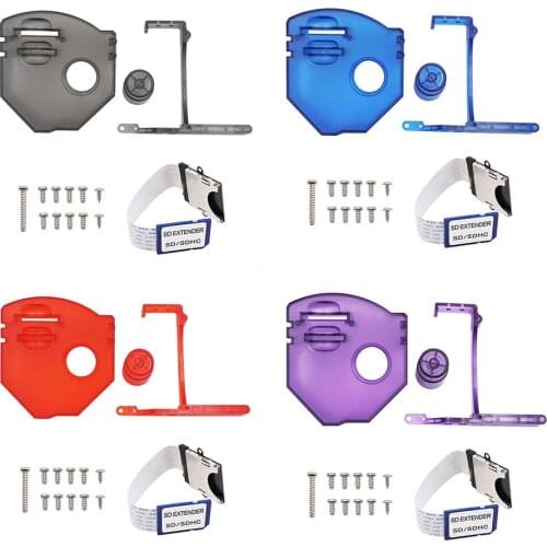Clear SD Card Extender Mount Kit Extension Adapter SD Extension Cable GameCube GC Loader for SEGA Dreamcast DC GDEMU