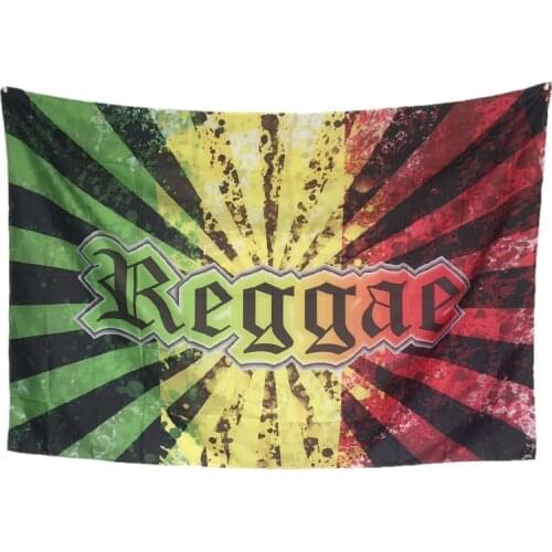 Reggae Rasta BOB Marley Hippie Band Hanging Flag And Banner Posters For Bar Party Music Festival Tattoo Shop Decoration Curtain