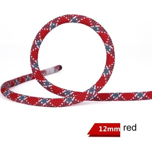 Diameter 9mm-14mm Static Rope Outdoor Mountaineering Rope Safety Rope Fast Fall Rope Aerial Work Rescue Climbing Main Rope