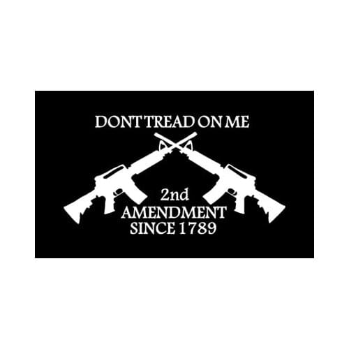 PODIUM 90x150cm The 2nd Amendment Flag Dont Tread On Me For Decoration