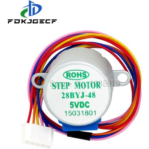 ULN2003 5V 4-phase 5-wire stepper motor gear motor 28BYJ-48-5V,Micro Mini Electric Step Motor for PIC 51 AVR