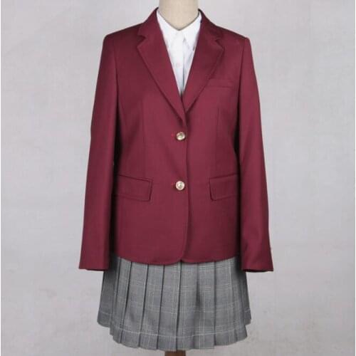 Japan School Uniforms Coats Girls Student Suit Jacket Spring Autumn New British Campus School Uniform Jacket Blazer Jk Cosplay