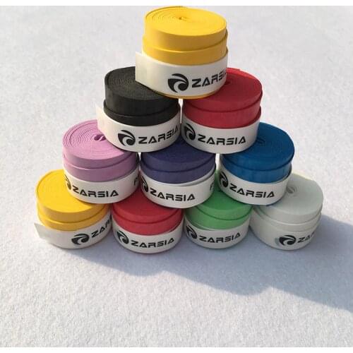 10 pcs ZARSIA Dry feel Badminton racket Grip, Breathable sweatband,badminton Overgrips, Absorbed wraps taps