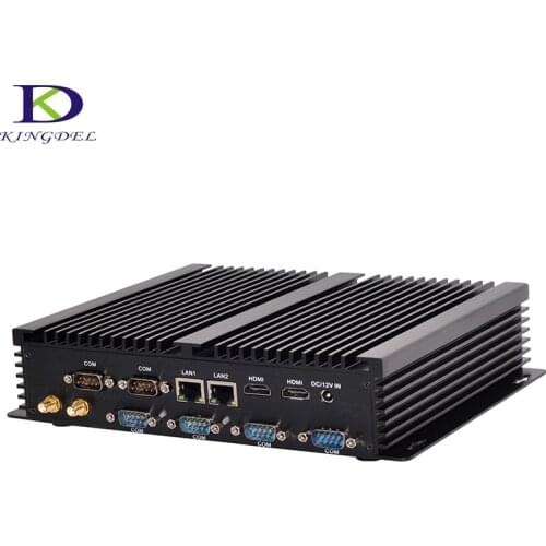2017 Cheapest mini pc Windows 7 Industrial PC With 8GB Ram 128GB SSD 1TB HDD CPU Intel Core i3 4010U Nettop Ultra PC 6*COM Stock
