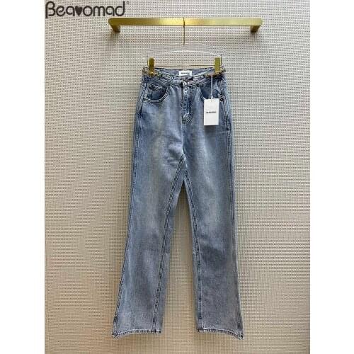 Женские прямые джинсы Baeromad China At AliExpress