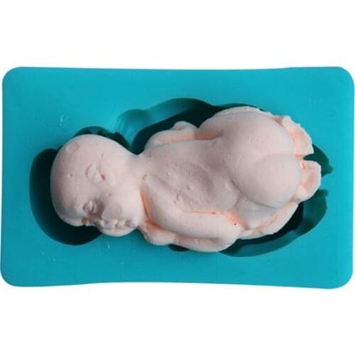 Children Mold Sugar Art Embossed Shape Chocolate Mold Soap Silicone Mold Kitchen Accessories Bakeware Cooking Tools 2803