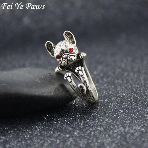 FEI YE PAWS Rings With Crystals