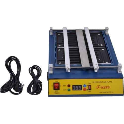 Hot Sell 1PCS IR Solder Station 110V /220V Puhui T8280 T-8280 T 8280 PCB Preheater SMD Rework Station