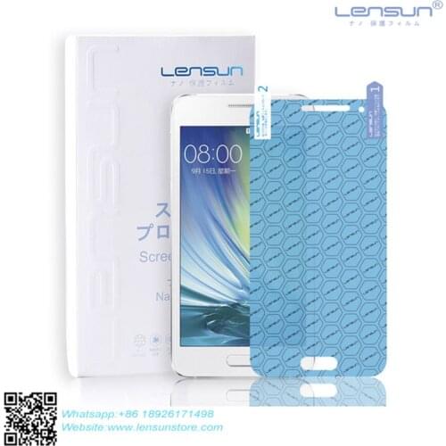 LENSUN Mobile Phone Nano Technology Ultra-thin Protective Film For Samsung A5 Screen Protector