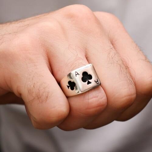 Silva 925 Sterling Silver Ring for Men S925 silver fashion Jewelry Gift Mens Rings All sizes