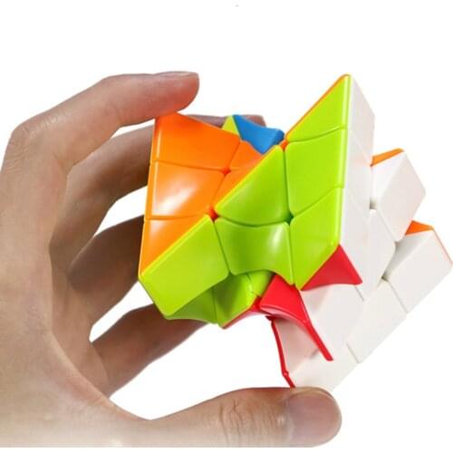 Neo Torsion Magic Cube Coloful Twisted Cube Puzzle Finger Toys Professional Speed Cubes Educational Toys For Children Adult Gift