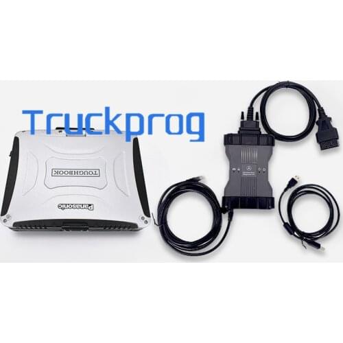 CF19 laptop+MB STAR C6 Multiplexer for Benz mb SD Connect C6 xentry das wis epc VXDIAG c6 For benz truck car diagnostic tool