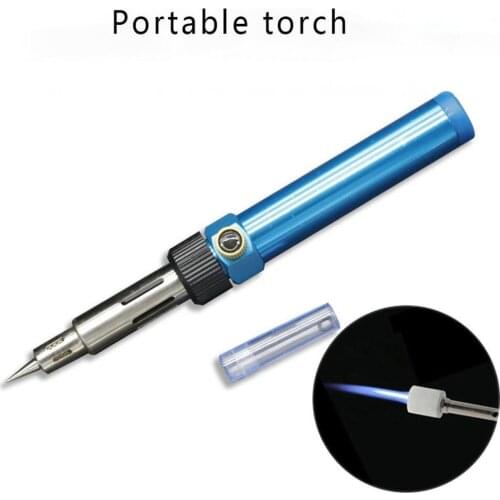 3 In 1 Professional Gas Soldering Iron Kit w/ Solder/Hot Air Blower/Heat Gun Electronics Repairing Hand Tools