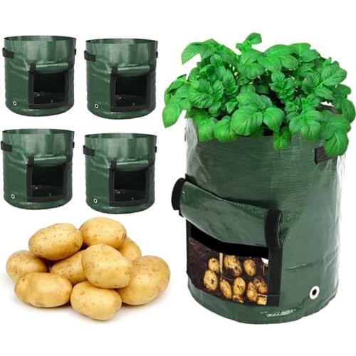 Plant Growth Bag home garden Potato greenhouse Vegetable Planting Bag Moisturizing jardin Vertical Garden Grow Bag seedling pot