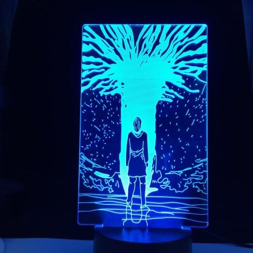 Easter Best Gift 3d Lamp Attack On Titan Path Light For Bedroom Decor Kids Gift Attack On Titan LED Night Light Path