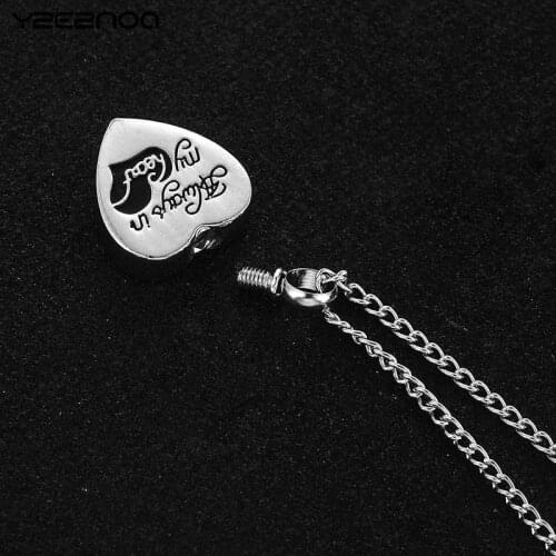 Always In My Heart Pet Paw Cremation Urn Necklace Dog Ash Jewelry Memorial Keepsake Pendant Heart Cremation Jewelry