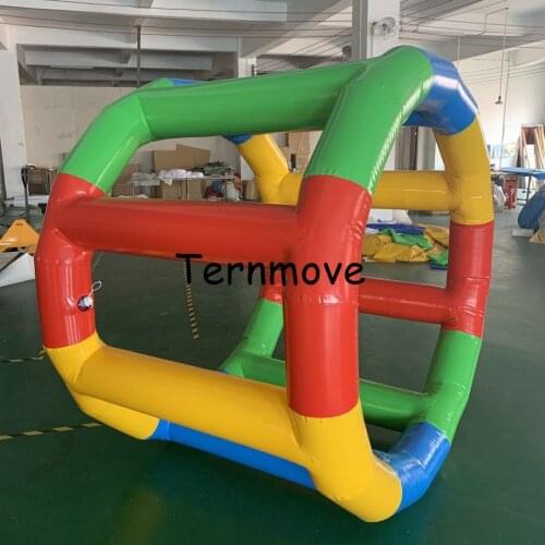 Fun Inflatable Roller Ball Kids Inflatable Water Toys Inflatable Water Wheel for Swimming Pool or Aqua Park Rental Using
