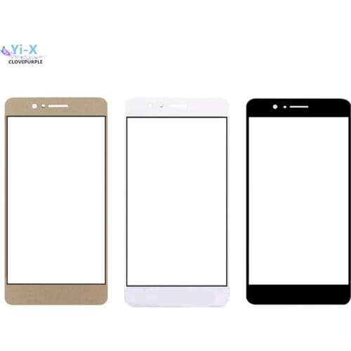 For huawei Honor 8 Touch Screen Glass Lens (No Digitizer) Front Outer Glass Lens Replacement Parts