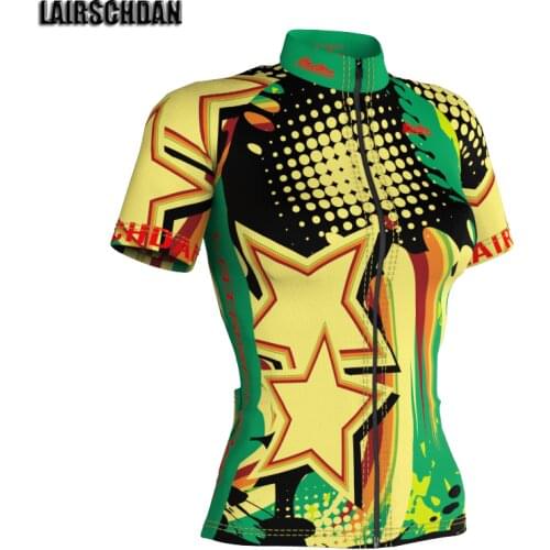 LairschDan Women Cycling Jersey Top 2021 Summer MTB Bicycle Wear Racing Bike Clothes Maillot Ciclismo Mujer Cycle Clothing Shirt