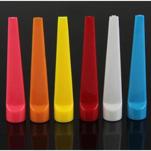 10 Pcs Golf Tee Mixed Color Plastic Golf Tee Step Down Graduated Castle Tee Height For Golf Accessories 70mm Control C3O9