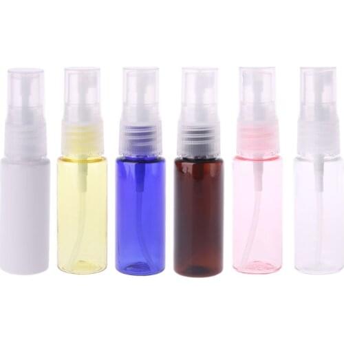 20ml Mini Plastic Refillable Press Pump Spray Bottle Empty Liquid Container Perfume Atomizer Travel