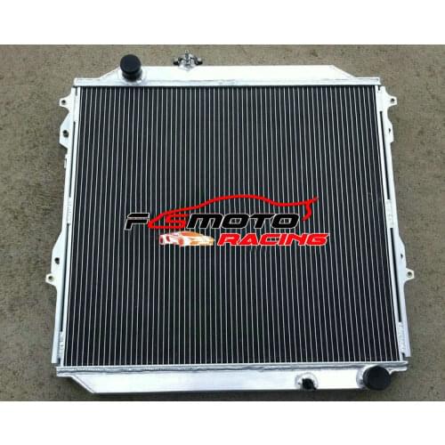 Aluminum radiator For Manual Toyota Hilux Surf KZN185 3.0L Diesel 1996-2002 MT 97 98 99 00 01 02 MT