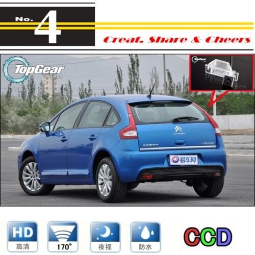 Car Camera For Citroen C Triomphe / C Quatre / Sega Hatchback High Quality Rear View Back Up Camera For PAL / NTSC | CCD + RCA