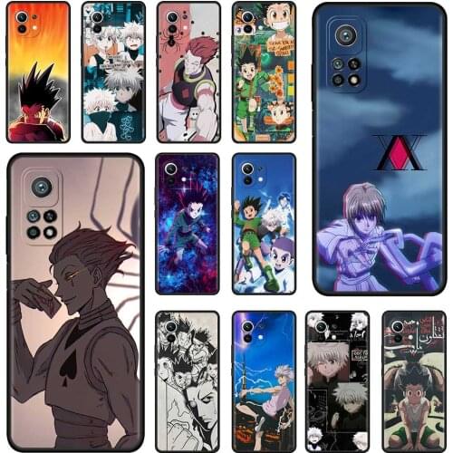 Hunter X Hunter Anime Silicone Phone Case For Xiaomi Mi 11 Ultra 11i 10S 10T Pro Poco F3 Note 10 Lite 5G Celular Cover Coque