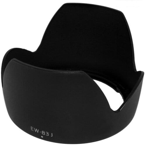 Camera lens hood EW 83J ew-83j Petal Buckle lens hood for Canon EF-S 17-55mm f/2.8 IS USM 77mm flower shape Accessories