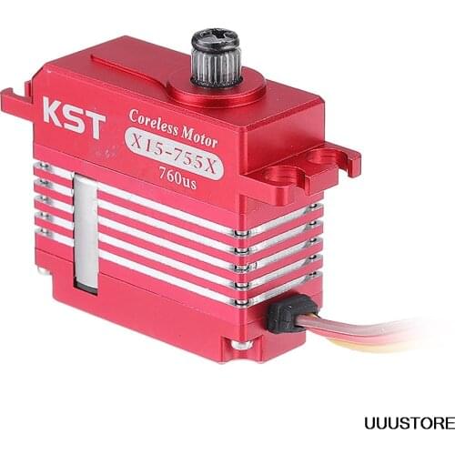 KST X15-755X 10.2kg Metal Gear Digital Servo Motor for UAV RC Car Boat Robot Arm Helicopter Airplane