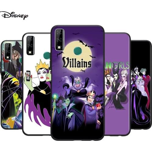 Soft Cover Disney Dark Villains For Huawei Y9S Y6S Y8S Y9A Y7A Y8P Y7P Y5P Y6P Y7 Y6 Y5 Pro Prime 2020 2019 Phone Case
