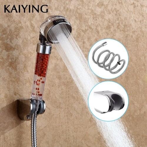KAIYING Water Saving Shower Head Anion SPA Filtration Handheld Nozzle Supercharger Shower Head Bathroom Accessories,TH1104