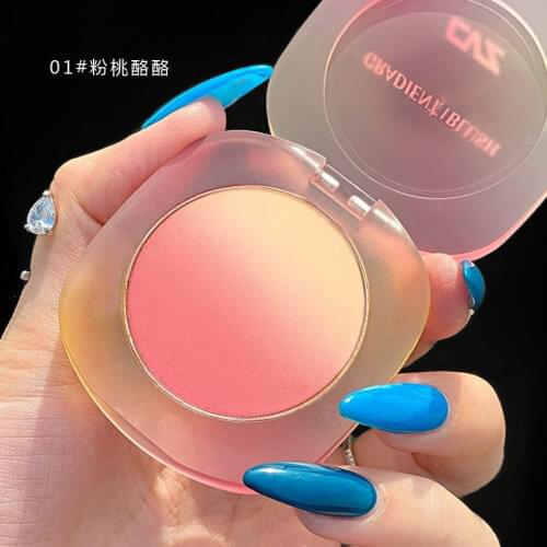 2021 New Face Blush palette Natural pink cheek waterproof long lasting silky orange powder professional blush maquiagem