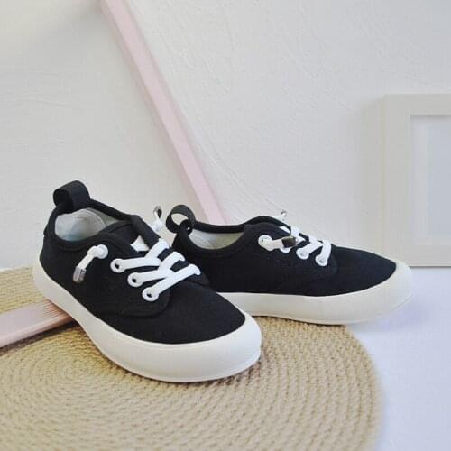 2021 new black canvas shoes, parent-child shoes, childrens shoes, lovers shoes, mens shoes, womens shoes