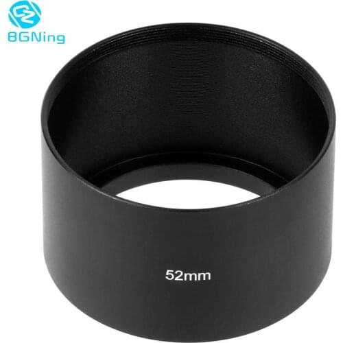 Professional Metal Telephoto Lens Hood 49mm 52mm 55mm 58mm 62mm 67mm 72mm 77mm For Nikon /Canon /Sony /Fuji /Olympus DSLR Camera