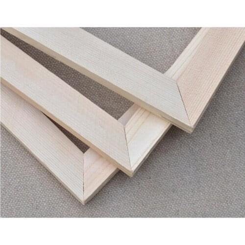 Diy 40x50 nature wood of inner frame,Wood frame for pictures by numbers,oil painting by number,canvas paintng dedicated framed