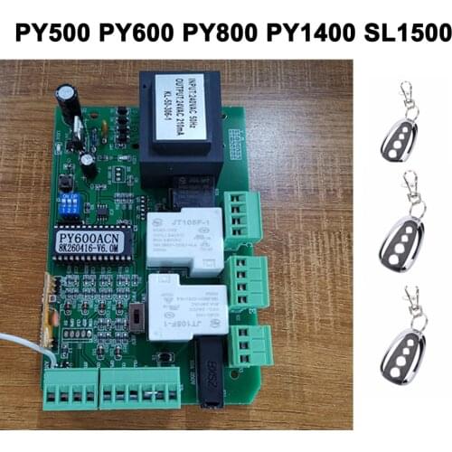 Replacement Control Board Slide Gate Opener PCB controller circuit board FOR PY600ac PY1400 SL1500 PY800 model