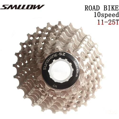 SUNSHINE-SZ Road Bike 10s Cassette 11- 25 T Freewheel Bicycle Parts 10s 20S 10Speed Flywheel for parts 5600 5700 105 K7 rival