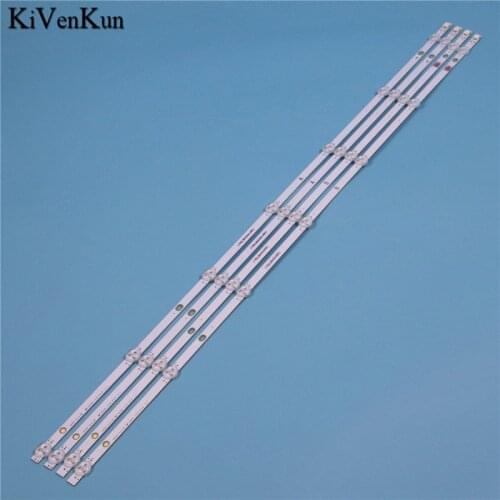 TV LED Backlight Strips For Panasonic TX-43D302B TX-43E302B LED Bars Band 17DLB43VLXR1 LB43007 V0_04_38S Ruler VES430UNDL-2D-N01