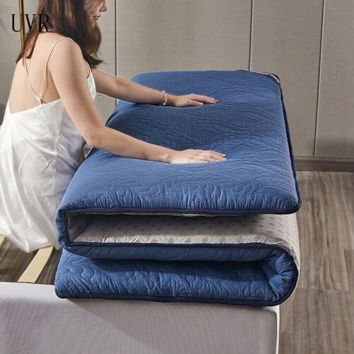 UVR Tatami Embroidery Pattern Comfortable Cushion For Family Bedroom Mattress Student Mat Super Soft Help Sleep Bed Mat