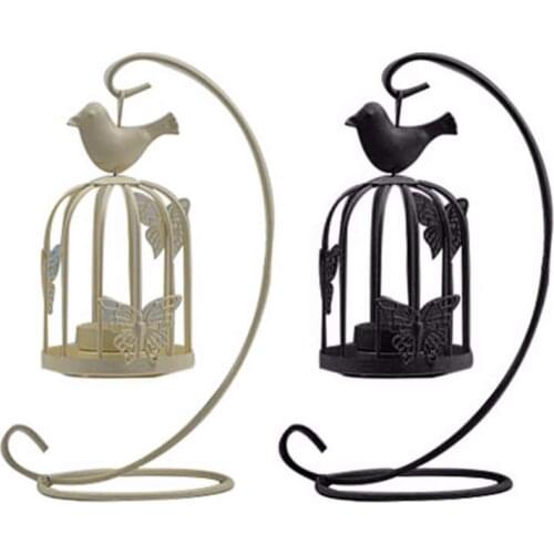 Vintage Decor Candle Holders Candelabra Bird Cages Candlesticks Decorative For Home Decoration