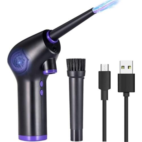 Genuine Cordless Air Duster, Air Keyboard Cleaner Rechargeable Blower for Keyboard Cleaning, 15000mAh, 60W Fast Charging