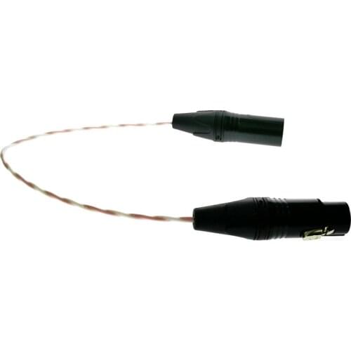 High Quality XLR Cable Microphone Lead Male To Female Line Stereo Audio Adapter Plugs BU Cable Cord 0.3M Audio Adap