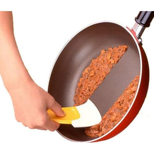 Y101 Pot scraper 1 pcs silicone pan spatula cleaning scraper hole type cleaning pot tool cooking cleaning tool